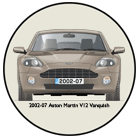 Aston Martin V12 Vanquish 2002-07 Coaster 6